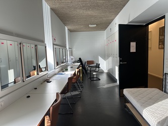 Østre Gasværk Teater - Øvelokaler og garderober