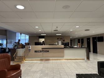 Skandic Kolding - Toilette neben der Rezeption