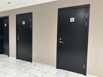 Skandic Kolding - Toilette neben der Rezeption