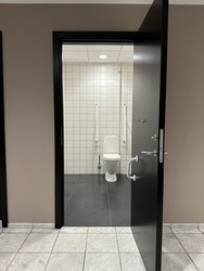 Skandic Kolding - Toilette neben der Rezeption