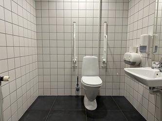 Skandic Kolding - Toilette neben der Rezeption