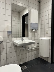 Skandic Kolding - Toilette neben der Rezeption
