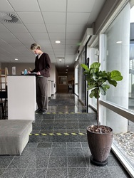 Scandic Kolding - Toilette neben Mjølner und Mimer