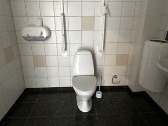 Scandic Kolding - Toilette neben Mjølner und Mimer