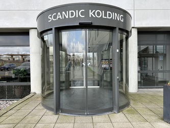 Scandic Kolding – Separater Eingang zu den Zimmern Sif, Mjølner und Mimer