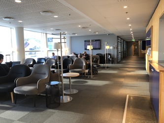 Flughafen Kopenhagen - SAS Lounge