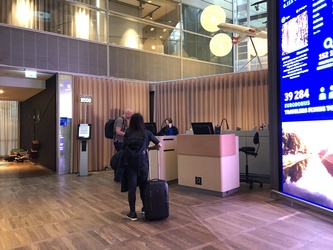 Flughafen Kopenhagen - SAS Lounge