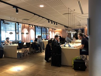 Flughafen Kopenhagen - SAS Lounge