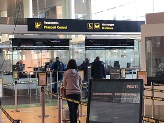 Flughafen Kopenhagen - Passkontrolle für Flüge außerhalb von Schengen