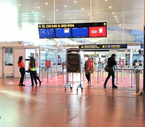 Flughafen Kopenhagen - Passkontrolle für Flüge außerhalb von Schengen