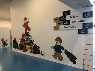 LEGO House - Toilette - LEGO Square (Erdgeschoss)