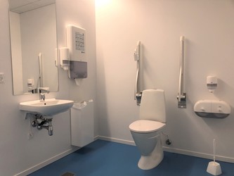 LEGO House - Toilette - LEGO Square (Erdgeschoss)